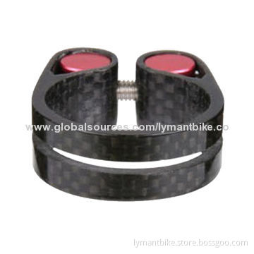 Colorful bicycle clamps, made of carbon fiber, various colors are available